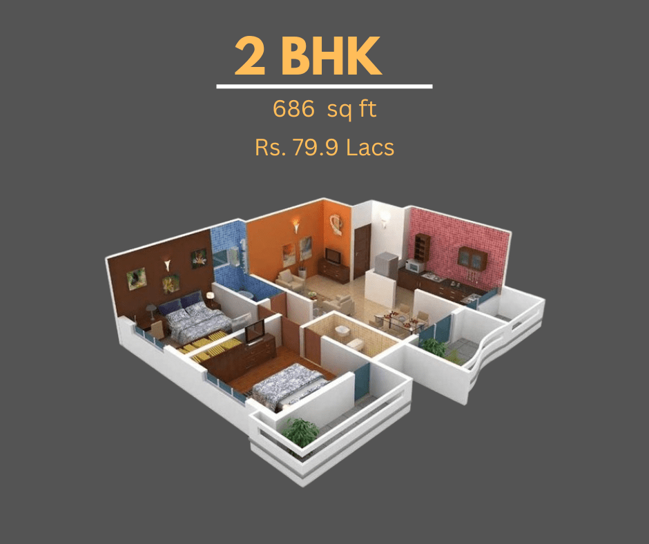 Joyville Skylawns Best flat for sale in Pune